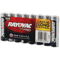 Rayovac Ultra Pro Alkaline AA Batteries - RAYALAA8J