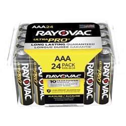 Rayovac Ultra Pro Alka AAA Batteries Storage Pack - RAYALAAA24PPJ