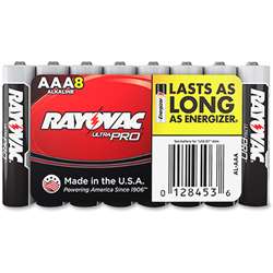 Rayovac Ultra Pro Alkaline AAA Batteries - RAYALAAA8J
