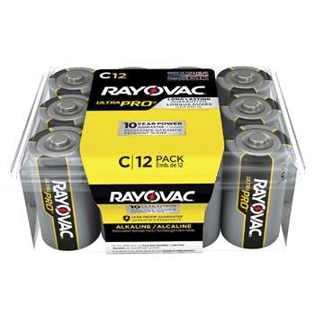 Rayovac Ultra Pro Alkaline C Batteries - RAYALC12PPJ
