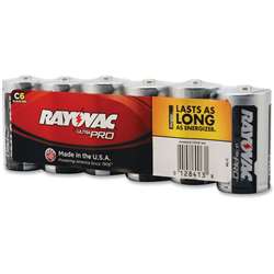 Rayovac Ultra Pro Alkaline C Batteries - RAYALC6J