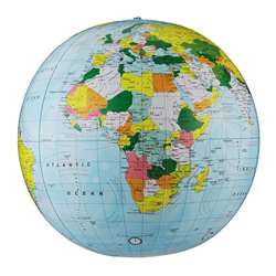 Political-Inflate Globe 12 Es 12 By Replogle Globes