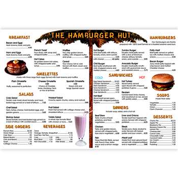 Menu Math Hamburger Hut Extra Menus 6 By Remedia Publications