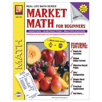 Market Math For Beginners By Remedia Publications