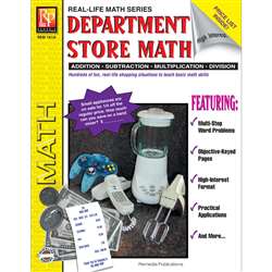 Book Department Store Math Gr 4 - 8 By Remedia Publications