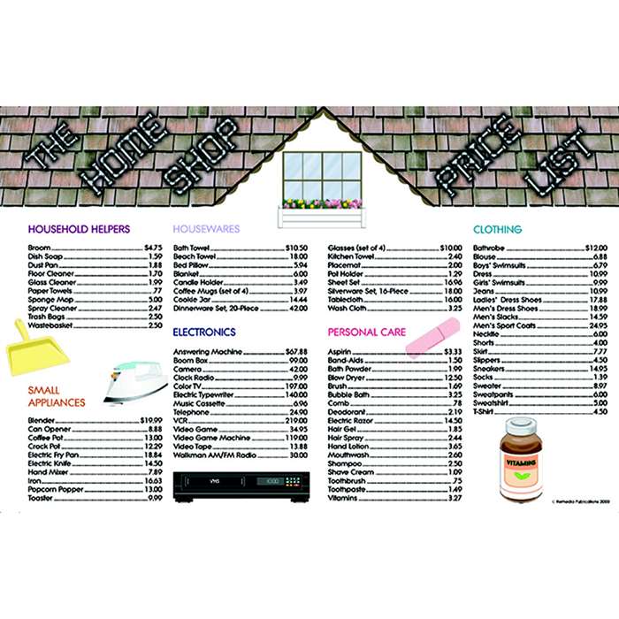 Department Store Math Extra Price Lists 6 By Remedia Publications