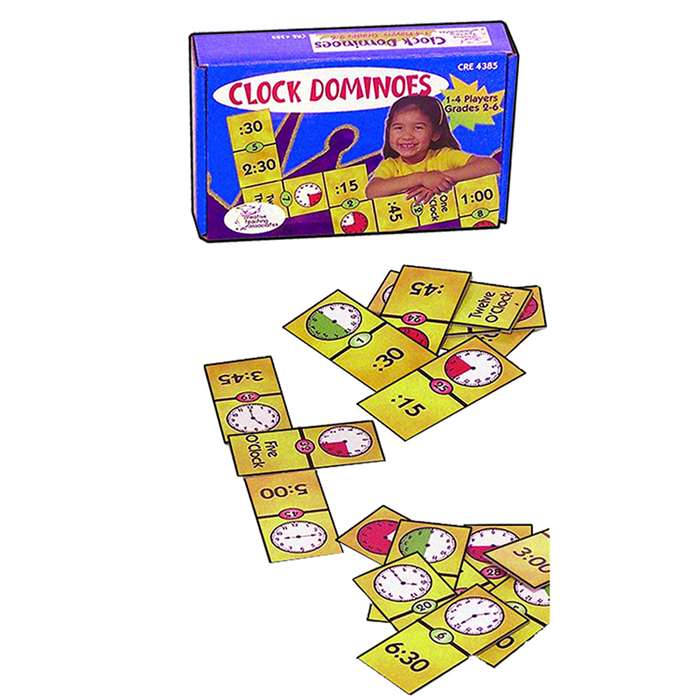 Clock Dominoes By Remedia Publications