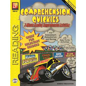 Comprehension Quickes Reading Level 3 By Remedia Publications