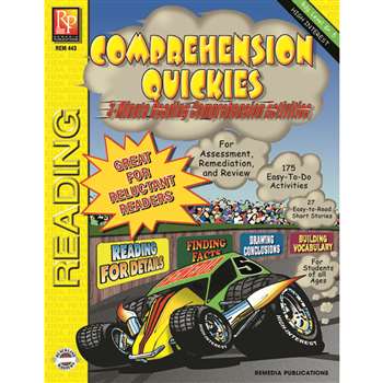Comprehension Quickes Reading Level 5 By Remedia Publications