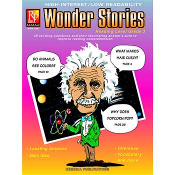 Wonder Stories 3Rd Gr Reading Level Ing Level By Remedia Publications