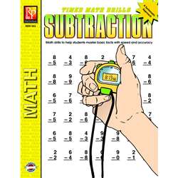 Timed Math Facts Subtraction By Remedia Publications