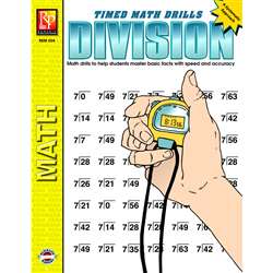 Timed Math Facts Division By Remedia Publications