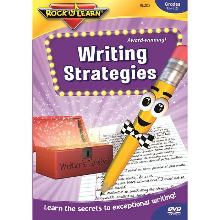 Writing Strategies Dvd Gr 4 & Up By Rock N Learn