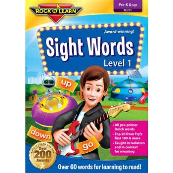 Sight Words Dvd By Rock N Learn