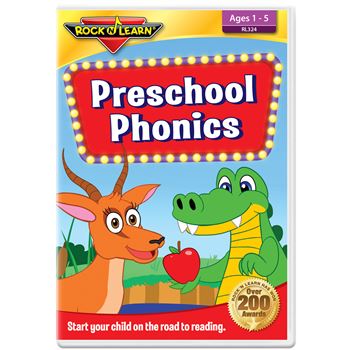 PRESCHOOL PHONICS DVD - RL-324