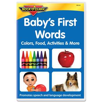Babys First Words DVD Colors Food Activities & Mor, RL-332
