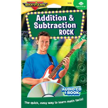 Addition & Subtraction Rock Cd+Book By Rock N Learn