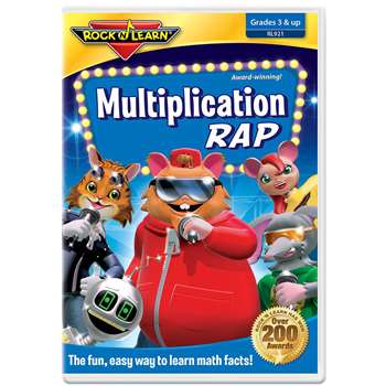 Multiplication Rad On Dvd By Rock N Learn