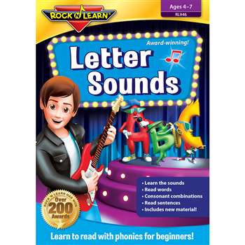 Letter Sounds Dvd By Rock N Learn