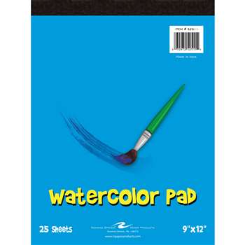 Kids Watercolor Pad 9X12 25 Sheets, ROA52511