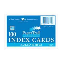 Index Cards 4x6 Ruled, ROA74844
