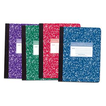 Marble Composition Book Asst Colors, ROA77229