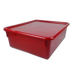 DOUBLE STOWAWAY W/LID RED - ROM13002