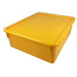 DOUBLE STOWAWAY W/LID YELLOW - ROM13003