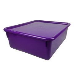 DOUBLE STOWAWAY W/LID PURPLE - ROM13006