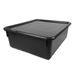 DOUBLE STOWAWAY W/LID BLACK - ROM13010