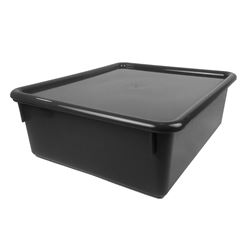 DOUBLE STOWAWAY W/LID BLACK - ROM13010