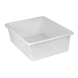 DOUBLE STOWAWAY TRAY ONLY WHITE - ROM13101