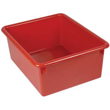 5&quot; Stowaway Letter Box Red No Lid 13X105X5 (4 Ea), ROM16102BN