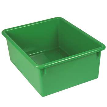 5&quot; Stowaway Letter Box Grn No Lid 13X105X5 (4 Ea), ROM16105BN