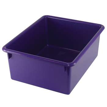 5&quot; Stowaway Letter Box Purp No Lid 13X105X5 (4 Ea, ROM16106BN