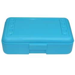 Pencil Box Turquoise By Romanoff Products