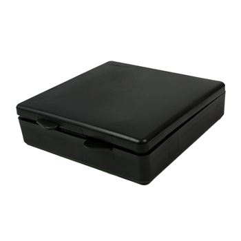 MICRO BOX 4X4X1IN BLACK - ROM60410