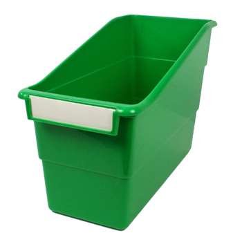 Green Shelf File With Label Holder Standard, ROM77205