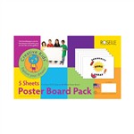 Shop White Poster Board 11X14 Pack Of 5 - Ros04502 By Roselle Paper Company