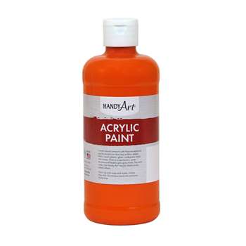 Acrylic Paint 16 Oz Chrome Orange, RPC101025