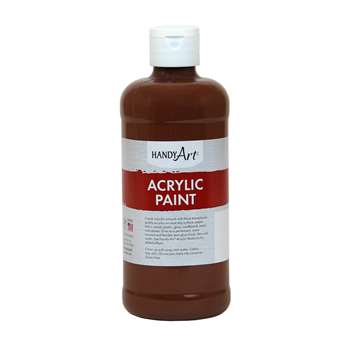 Acrylic Paint 16 Oz Burnt Sienna, RPC101085