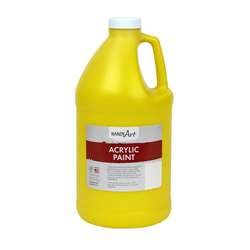 Acrylc Paint Half Gallon Chrome Ylw, RPC102010