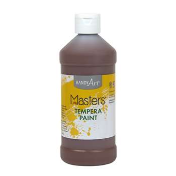 Little Masters Brown 16Oz Tempera Paint By Rock Paint / Handy Art