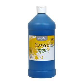 Little Masters Blue 32Oz Tempera Paint By Rock Paint / Handy Art