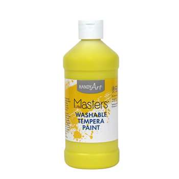 Little Masters Yellow 16Oz Washable Paint By Rock Paint / Handy Art