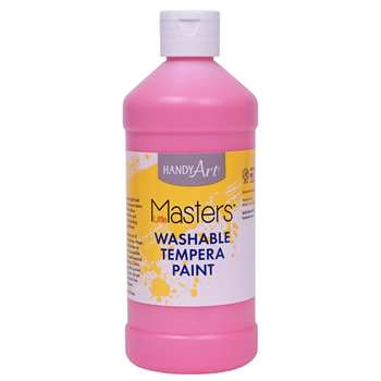Washable Tempera Paint Pint Pink Little Masters, RPC211722