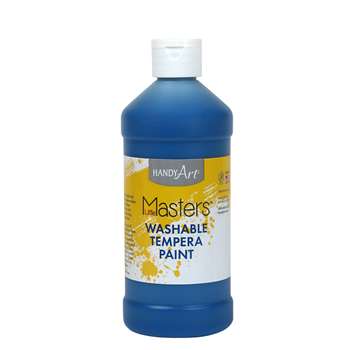 Little Masters Blue 16Oz Washable Paint By Rock Paint / Handy Art