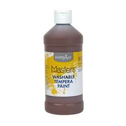 Little Masters Brown 16Oz Washable Paint By Rock Paint / Handy Art