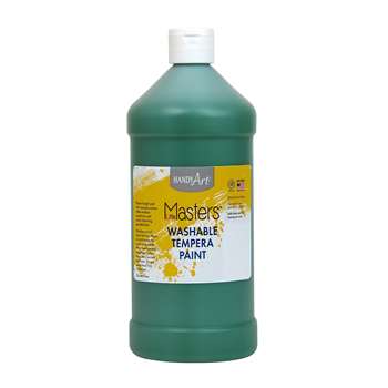 Little Masters Green 32Oz Washable Paint, RPC213745