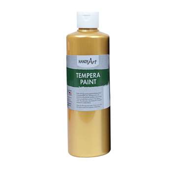 16Oz Metallic Gold Tempera Paint Handy Art, RPC231162